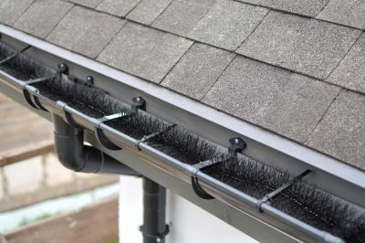 Residential Gutter Cover Close-up